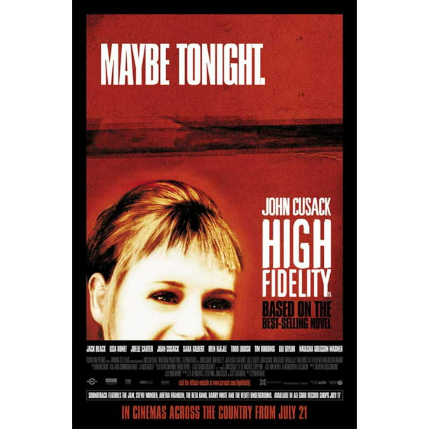 High Fidelity Classic Large Movie Poster Print Maxi A1 A2 A3 A4